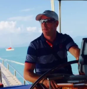 Chris Mills, Owner and CEO of Samui Luxury Boat Co.,Ltd