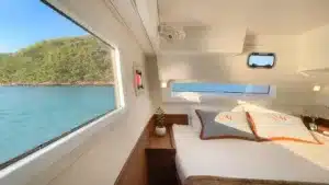 luxury cabin on overnight boat charters koh samui