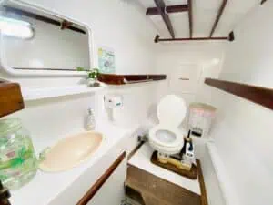 Sailing Catamaran 36 bathroom