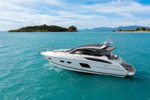 Princess V39 aftdeck