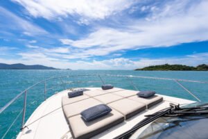 Princess v39 foredeck cushions