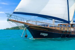 teak sailing yacht, Teak Sailing Yacht 99